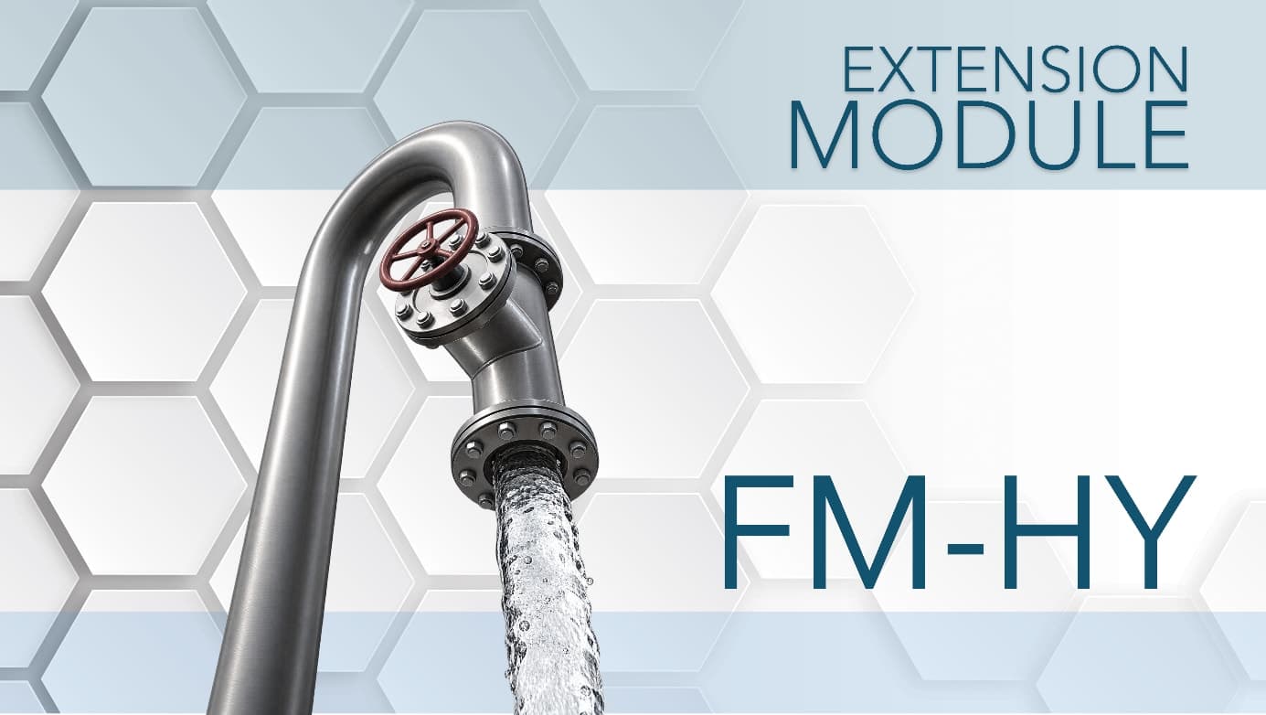 Extension module FM-HY — fluid mechanics and applied hydraulics training equipment