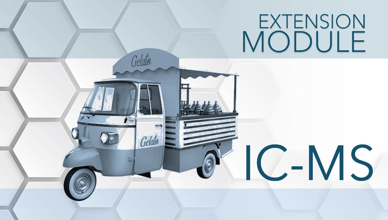Extension module IC-MS — mobile ice cream sales carts, refrigerated delivery vehicles and transport equipment