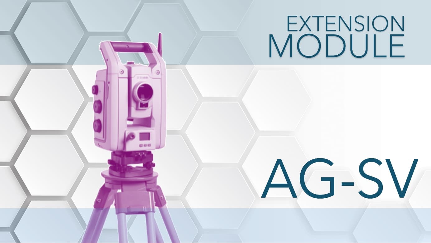 Land surveying equipment measuring agricultural fields