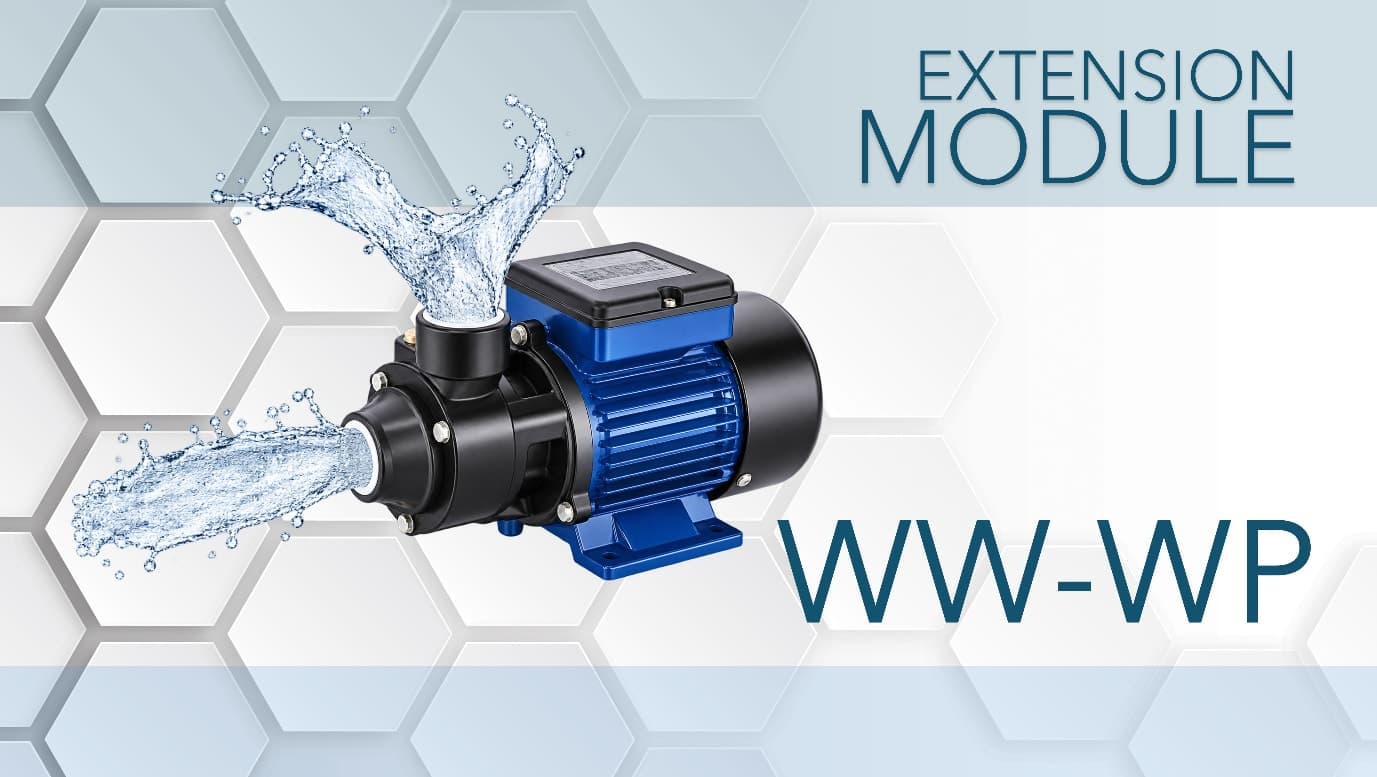 Extension module WW-WP — water well installation, pumping and water supply equipment