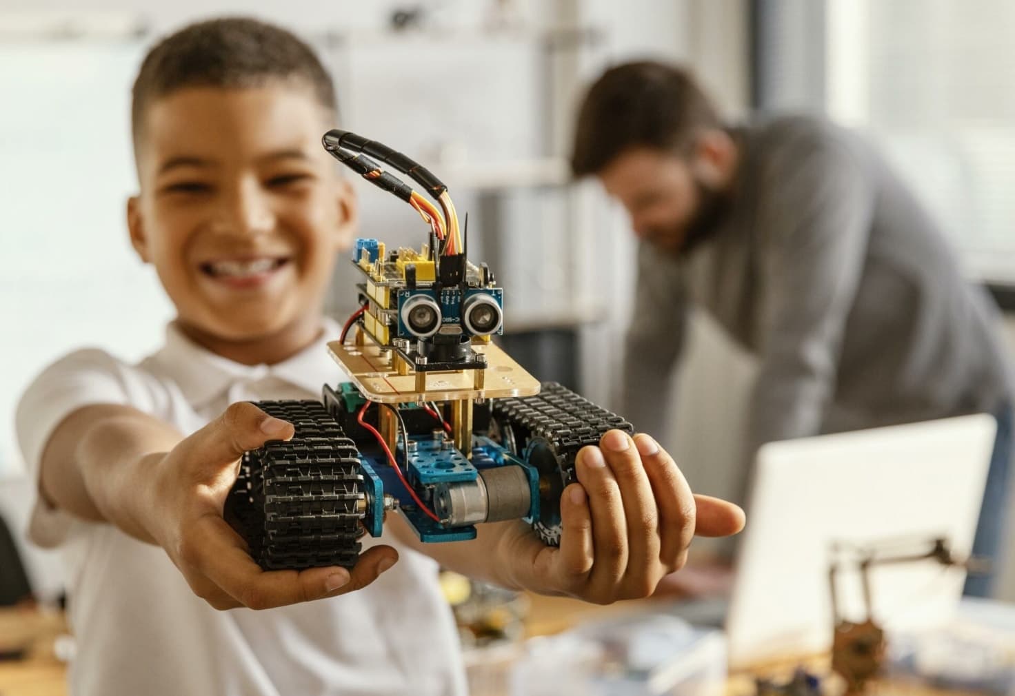 STEM electronics and robotics