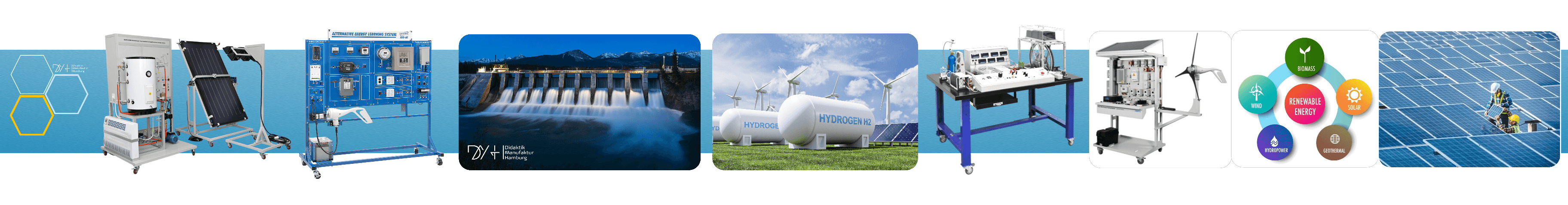 Technical solution for Renewable Energies - University level banner