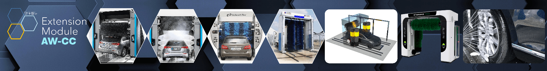 Extension module AW-CC — automatic gantry car wash systems and professional vehicle care equipment