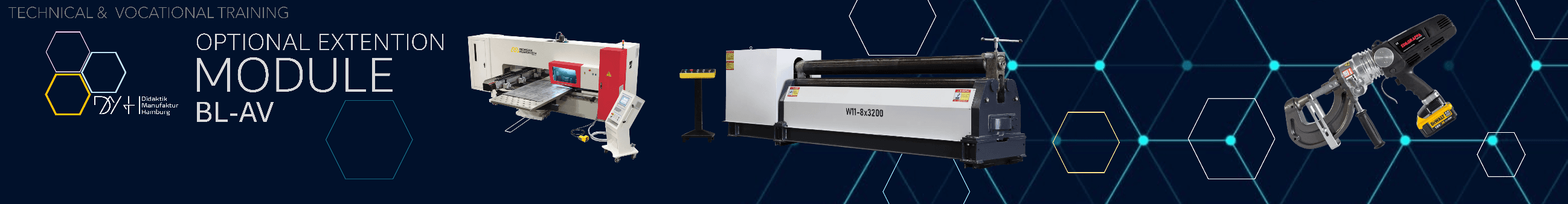 Sheet metal working machinery including fiber laser cutting and CNC press brake