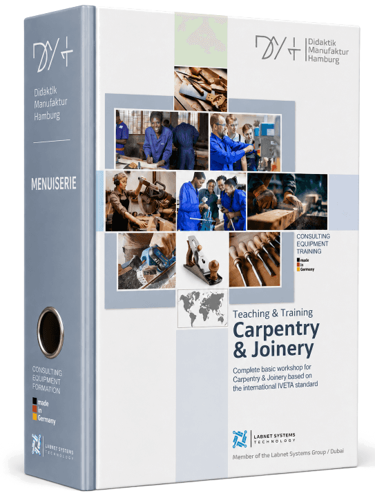 DMH Menuiserie & Charpente — atelier complet de formation professionnelle basé sur le standard TVET international